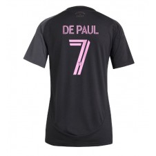 Inter Miami Rodrigo De Paul #7 Bortedrakt Kvinner 2025-26 Kortermet
